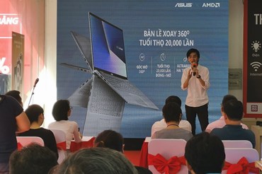 Công bố mở bán bộ đôi ASUS ZenBook UM433 và ZenBook Flip 14 UM462 tại FPT Shop (ảnh:PK).