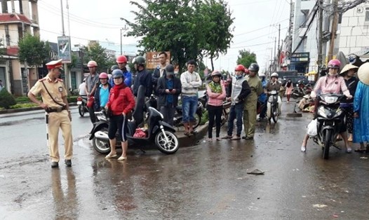 Vụ tai nạn sáng 3.8, làm 4 người tử vong ở huyện Chư Sê, Gia Lai khiến người dân bất an. Ảnh Đ.V