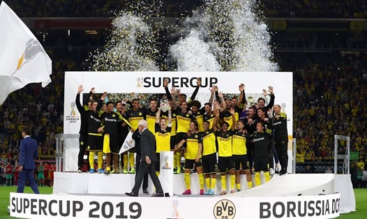 Dortmund xứng đáng với danh hiệu Siêu cúp Đức 2019. Ảnh: UEFA