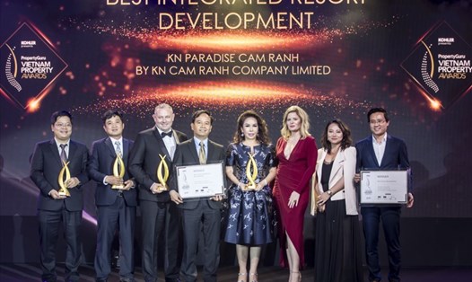 Chủ đầu tư KN Cam Ranh nhận giải Best Integrated Resort