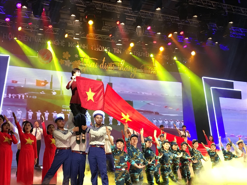 Một tiết mục tại Hội diễn. Ảnh: T.E.A