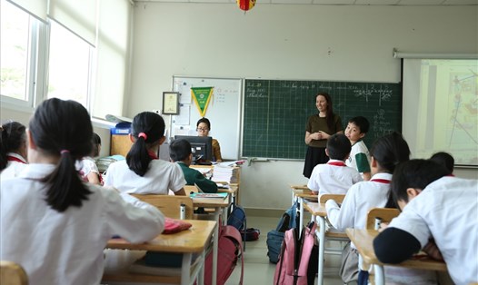 Nhiều phòng học kiên cố được xây dựng trong năm học 2018-2019. Ảnh: Hải Nguyễn