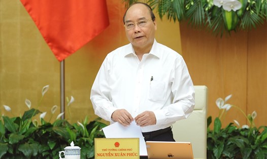 Thủ tướng phát biểu tại phiên họp. Ảnh VGP/Quang Hiếu