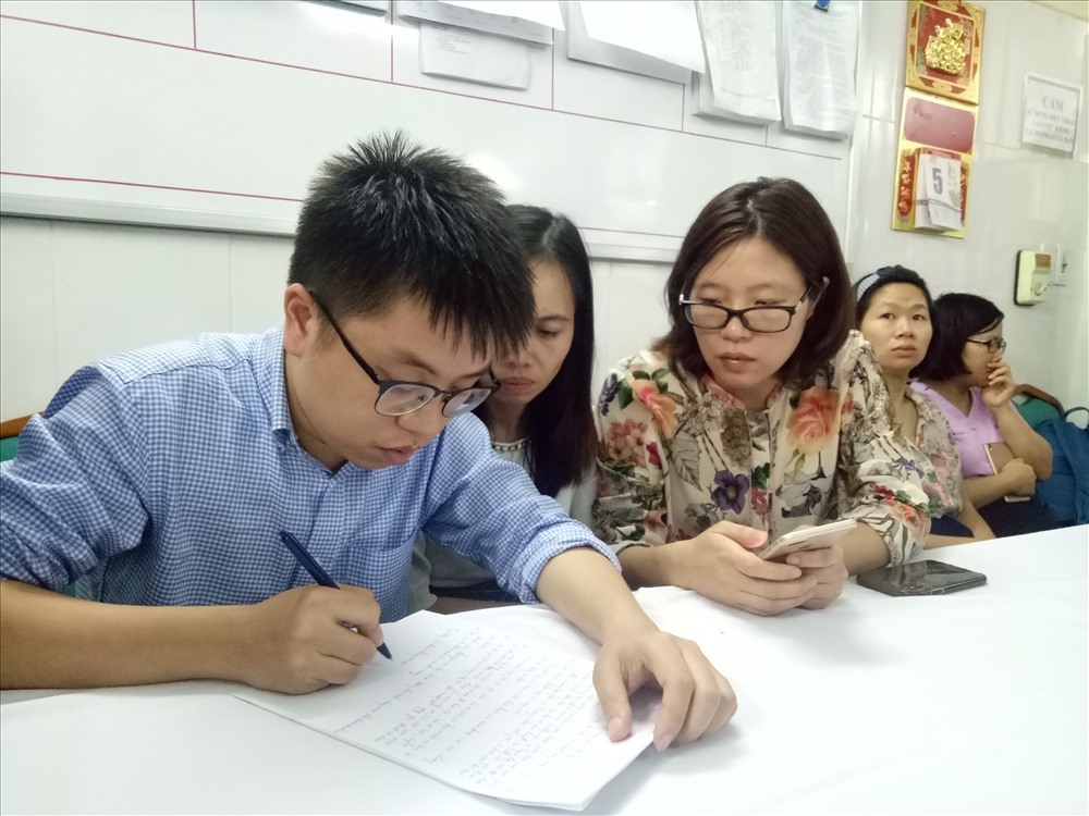 Đại diện Trường Gateway tường trình lại sự việc.