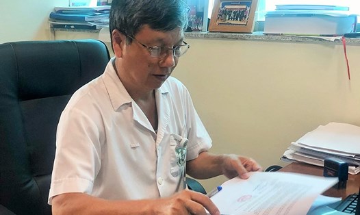 Giáo sư Nguyễn Gia Bình chia sẻ về vụ việc. Ảnh: PV