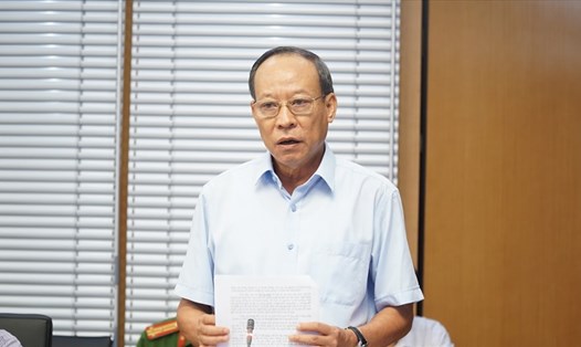Thượng tướng Lê Quý Vương, Thứ trưởng Bộ Công an. Ảnh T.Vương