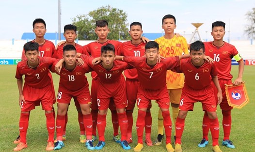 U15 Việt Nam thua ngược Malaysia, qua đó dừng chân ở bán kết giải Đông Nam Á 2019. Ảnh: VFF
