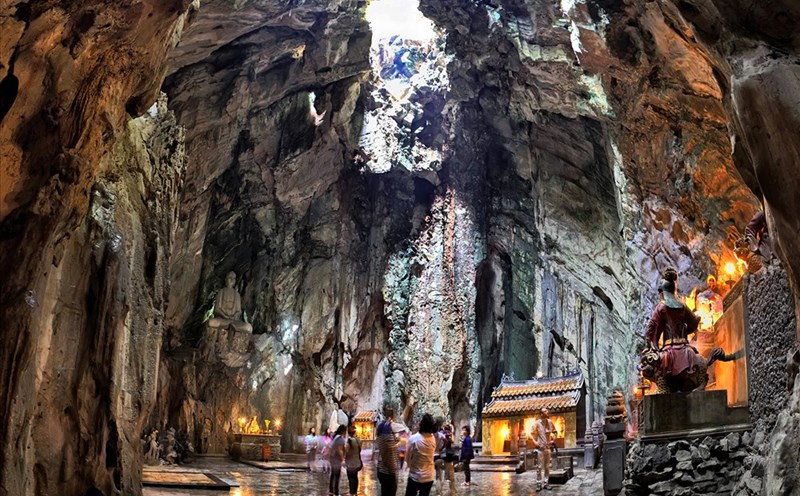 Khu di tích Ngũ Hành Sơn. ảnh: Ngọc Thịnh.