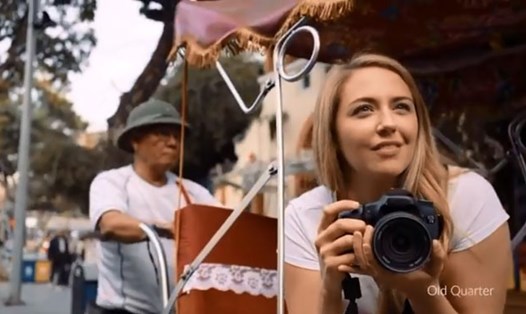 Hình ảnh quảng bá du lịch Hà Nội do CNN thực hiện. Ảnh: CNN