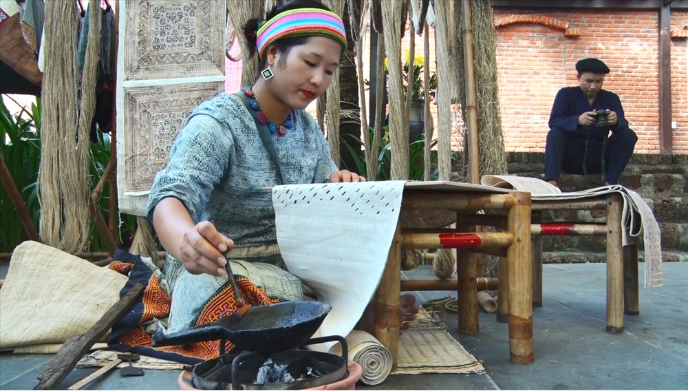 Festival văn hóa Tơ lụa, thổ cẩm Việt Nam – thế giới lần thứ V. Ảnh: T.A-H.T