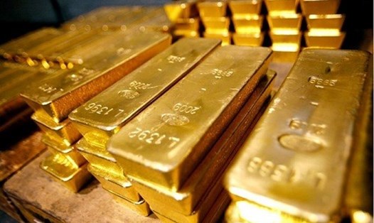 Giá vàng có mức tăng cao vọt đỉnh 6 năm. Ảnh TL