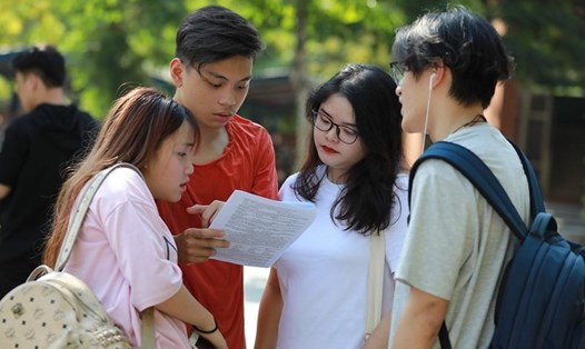 Thí sinh có thể lên website của Đại học Luật Hà Nội để tra cứu danh sách thí sinh trúng tuyển. Ảnh: Hải Nguyễn