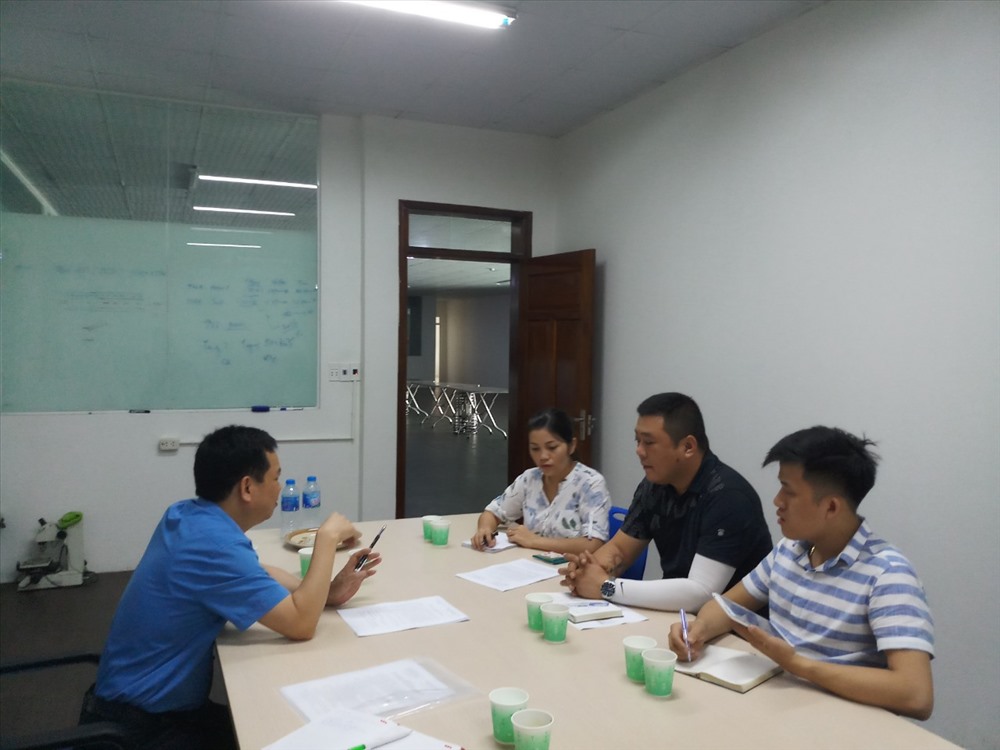 Lãnh đạo Liên đoàn Lao động thành phố đối thoại với chủ doanh nghiệp