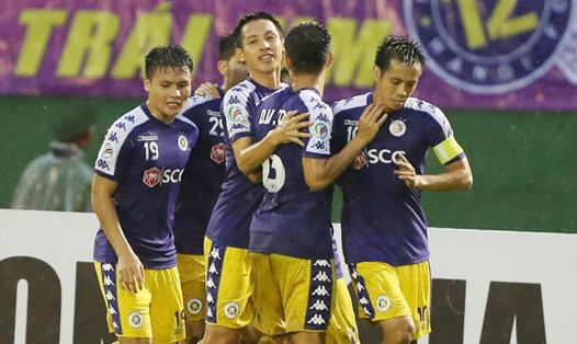 CLB Hà Nội vô địch AFC Cup 2019 khu vực Đông Nam Á sau khi đánh bại B. Bình Dương với tổng tỉ số 2-0. Ảnh: AFC