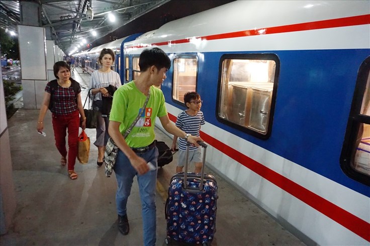 Cao điểm dịp lễ 2.9, đường sắt Sài Gòn tăng cường hơn 17.000 chỗ