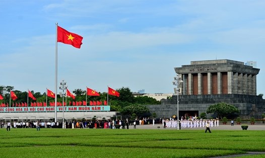 Lăng Chủ tịch Hồ Chí Minh. Ảnh: ST.