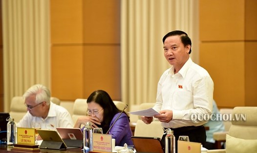 Chủ nhiệm Ủy ban Pháp luật Nguyễn Khắc Định. Ảnh Quochoi.vn