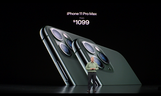 Phiên bản iPhone 11 Pro Max đã lập đỉnh giá mới dù chưa về Việt Nam (ảnh minh họa/nguồn: Apple).