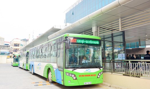 Dự kiến đến năm 2030 sẽ mở mới thêm 7 tuyến buýt BRT. Ảnh: PV