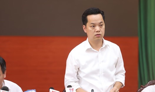 Ông Vũ Đăng Định, Chánh văn phòng UBND thành phố Hà Nội thông tin về vụ cháy Rạng Đông.