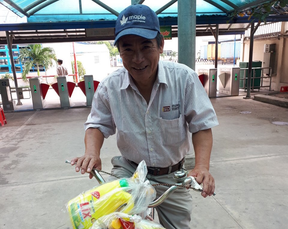 Niềm vui khi mua hàng từ chương trình Phúc lợi cho đoàn viên.