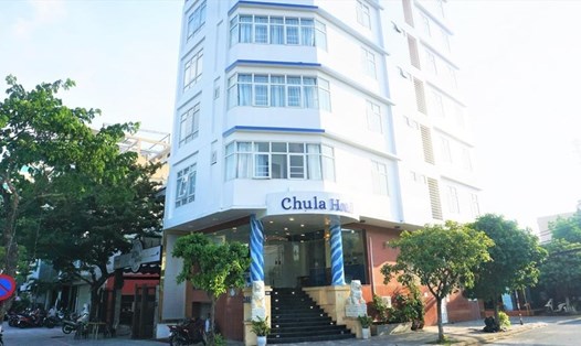 Khách sạn Chula nơi nhóm người Trung Quốc thuê thực hiện. ảnh: V.X