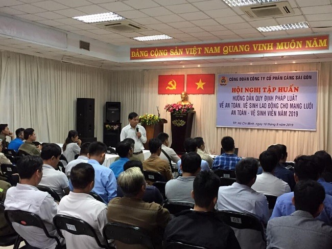 Quang cảnh buổi tập huấn. Ảnh: N.P