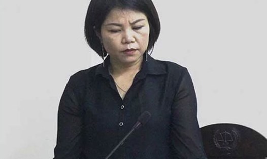 Bà Nguyễn Thị Vững tại phiên tòa xét xử Nguyễn Thị Vân.