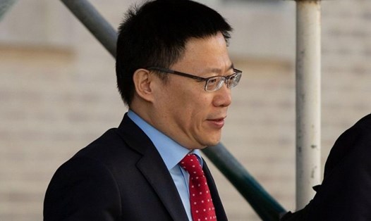 Thứ trưởng Bộ Tài chính Trung Quốc, Liêu Dân, rời cuộc đàm phán thương mại Mỹ-Trung ở Washington, ngày 19.9.2019. Ảnh: AFP