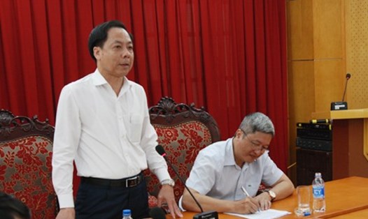 Phó Tổng Thanh tra Chính phủ Trần Ngọc Liêm phát biểu chỉ đạo. Ảnh Ái Vân