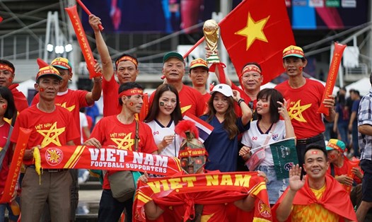 Khán giả Việt Nam đang dõi theo hành trình đến World Cup của bóng đá nước nhà. Ảnh: ĐĂNG HUỲNH