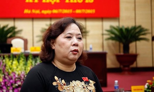Chủ tịch Hội đồng Nhân dân Hà Nội Nguyễn Thị Bích Ngọc. Ảnh: Vietnamnet.