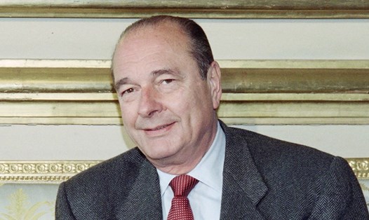 Ông Jacques Chirac tại Điện Elysee ở Paris năm 1996. Ảnh: AFP.