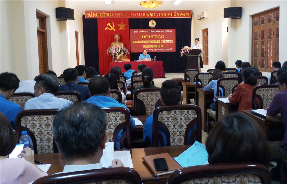 Quang cảnh buổi hội thảo. Ảnh: Diệu Thuý