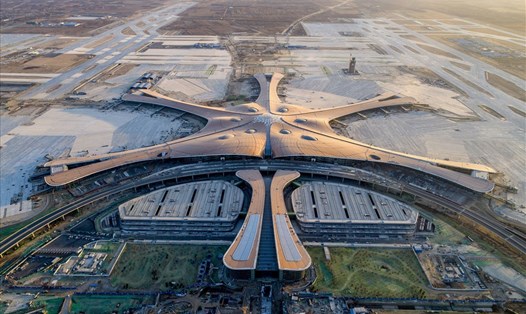 Đại Hưng - sân bay quốc tế khổng lồ mới khánh thành ở Bắc Kinh. Ảnh: SCMP