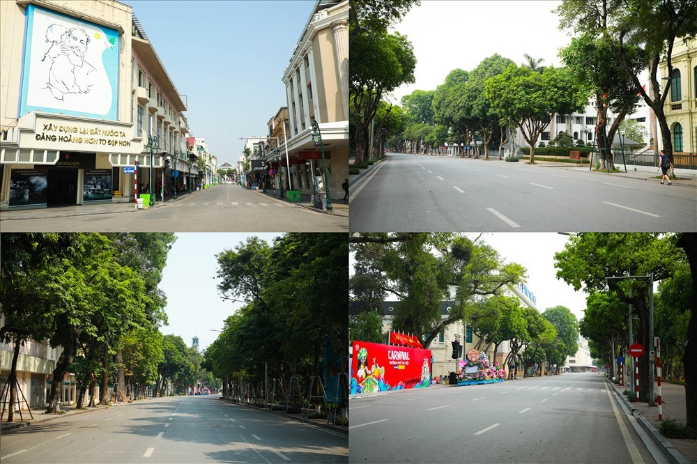 Phố đi bộ Hà Nội. Ảnh: Phương Anh