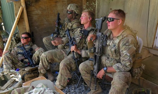 Mỹ sẽ rút 5.000 binh sĩ khỏi "vũng lầy" Afghanistan trong vòng 5 tháng theo dự thảo thỏa thuận với Taliban. Ảnh: Reuters.