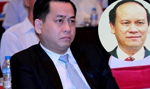 Phan Văn Anh Vũ- tức Vũ "nhôm" và cựu Chủ tịch UBND TP Đà Nẵng Trần Văn Minh (ảnh nhỏ). Ảnh LDO