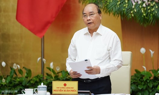 Thủ tướng phát biểu tại phiên họp - Ảnh: VGP/Quang Hiếu.