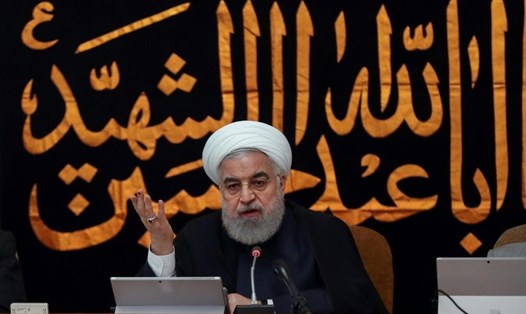 Tổng thống Iran Hassan Rouhani. Ảnh: BKP.