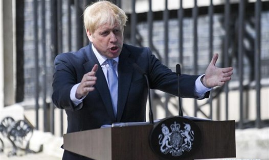 Thủ tướng Anh Boris Johnson. Ảnh: Tân Hoa xã
