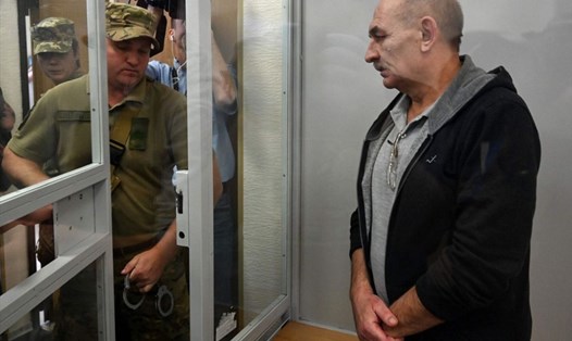 Vladimir Tsemakh được trả tự do từ nhà tù Ukraina hôm 5.9. Ảnh: AFP