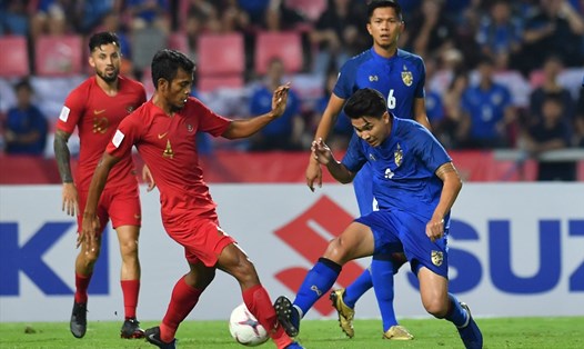 Thái Lan và Indonesia đều hướng tới một chiến thắng tại vòng loại World Cup 2022. Ảnh FOX Sports Asia