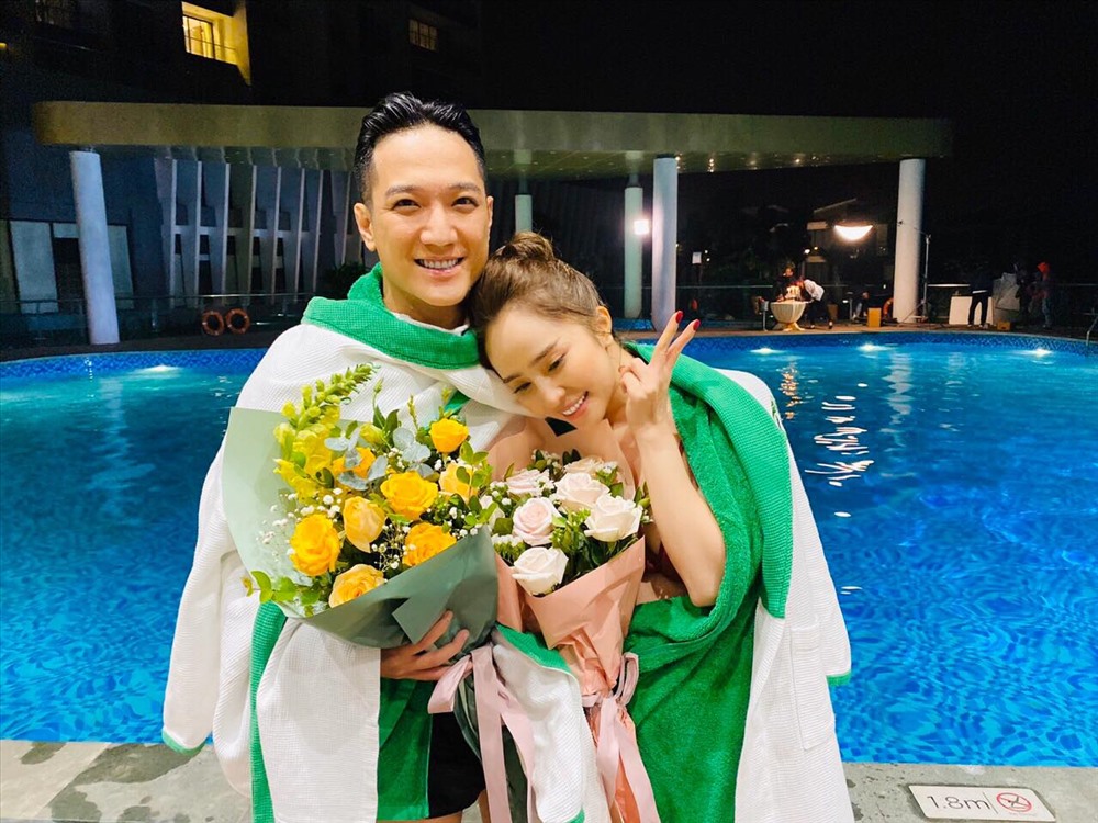 Quỳnh Nga và Chí Nhân. Ảnh: NVCC