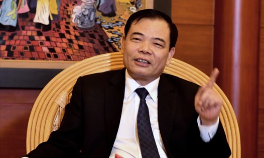 Bộ trưởng Bộ Nông nghiệp và Phát triển nông thôn Nguyễn Xuân Cường. Ảnh: Nguyễn Dương