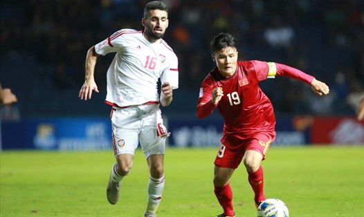 Quang Hải không để lại nhiều ấn tượng trong trận ra quân của U23 Việt Nam trước U23 UAE. Ảnh: L.T