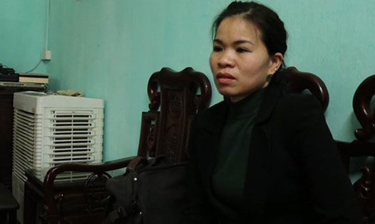 Vợ Thượng tá Nguyễn Huy Thịnh đã phải gánh nỗi đau mất mát quá lớn khi chồng hy sinh. Ảnh: Phạm Đông