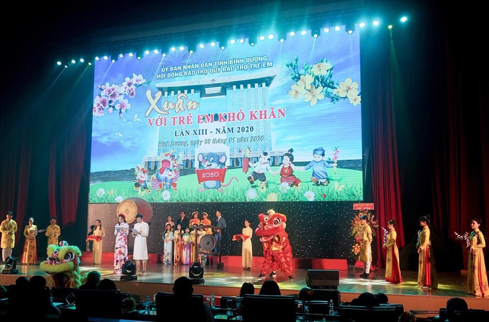 Đây là lần thứ 8 chương trình "Xuân với trẻ em có hoàn cảnh khó khăn" được tổ chức.