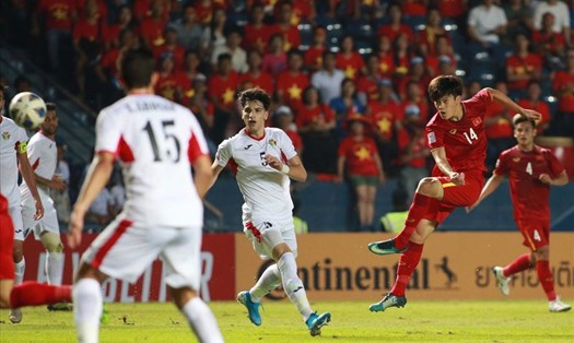 U23 Việt Nam có nhiều sự thay đổi về nhân sự khi đối đầu U23 Jordan. Ảnh: AFC