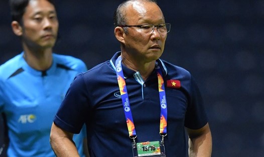 Thầy Park cho biết nhiều cầu thủ U23 Việt Nam không có kinh nghiệm thi đấu quốc tế. Ảnh: AFC